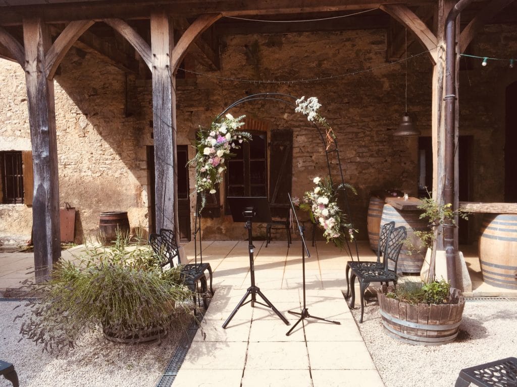 DJ Mariage Dijon Arche nuptiale cérémonie laïque